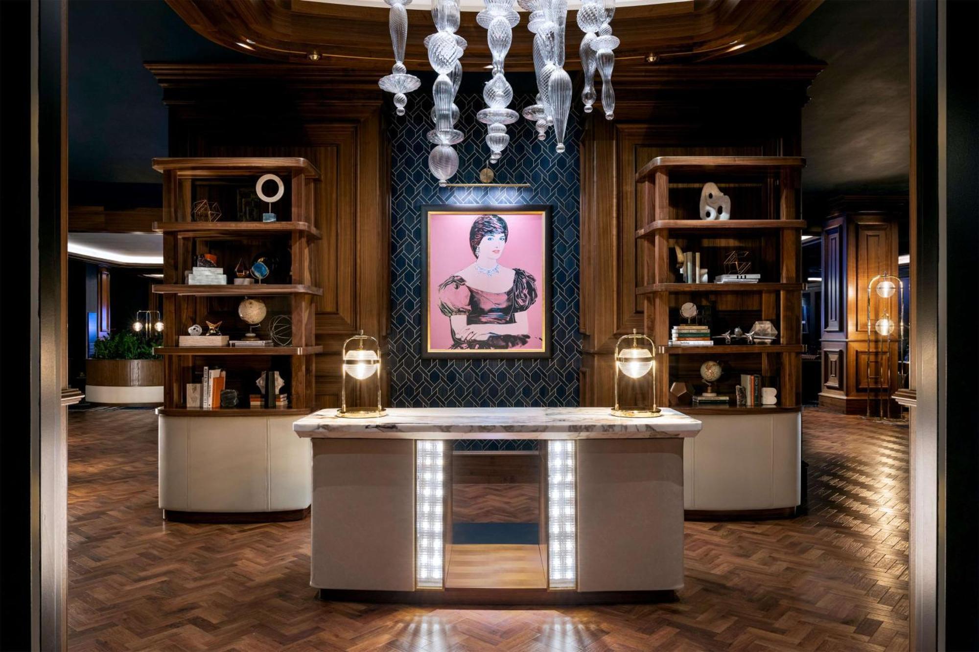 Conrad Las Vegas At Resorts World Εξωτερικό φωτογραφία The interior of the hotel