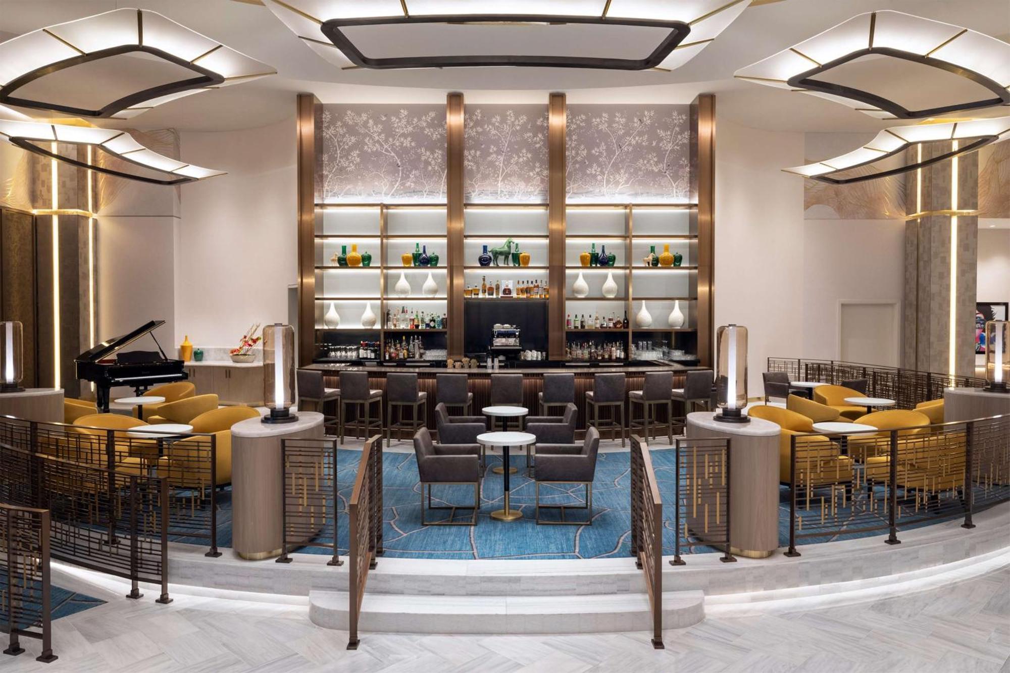 Conrad Las Vegas At Resorts World Εξωτερικό φωτογραφία The bar at the lounge