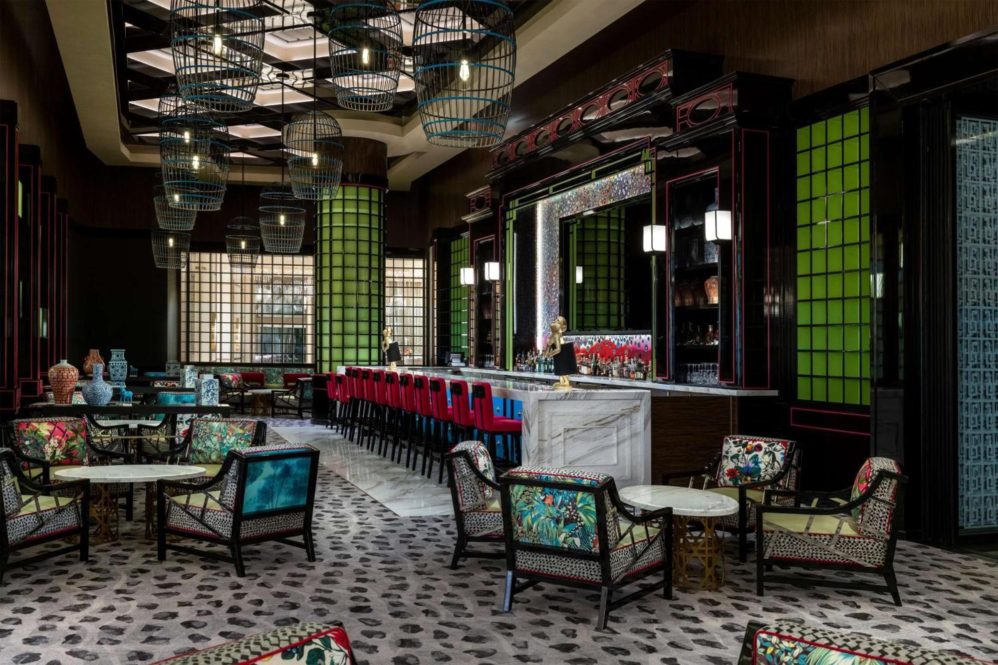 Conrad Las Vegas At Resorts World Εξωτερικό φωτογραφία The interior of the restaurant