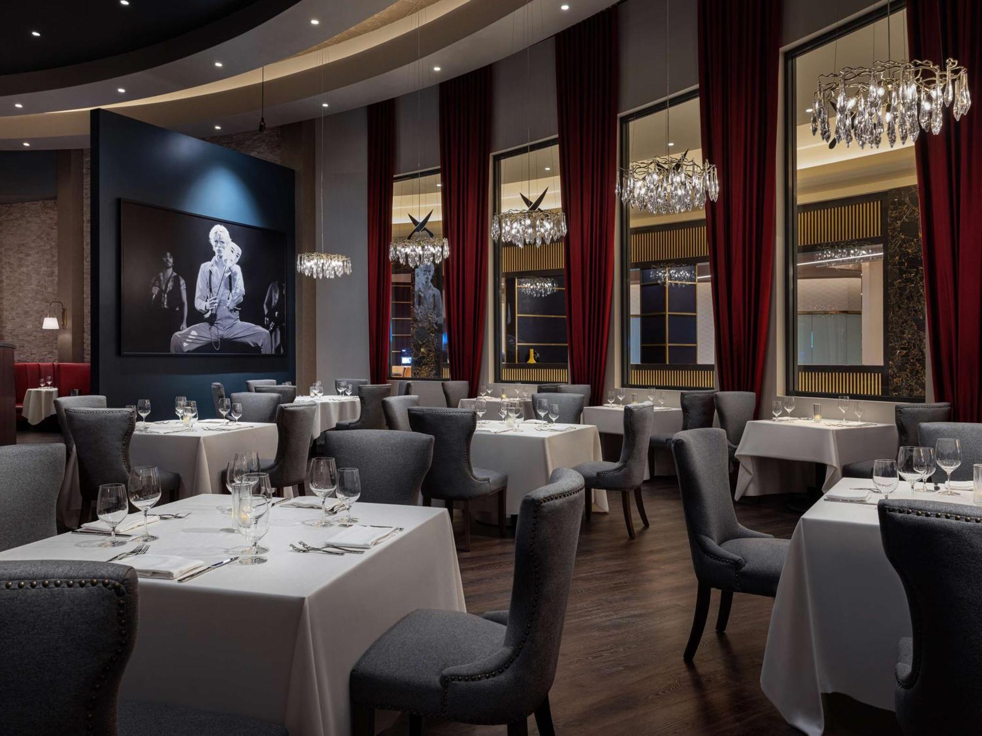 Conrad Las Vegas At Resorts World Εξωτερικό φωτογραφία The interior of the restaurant