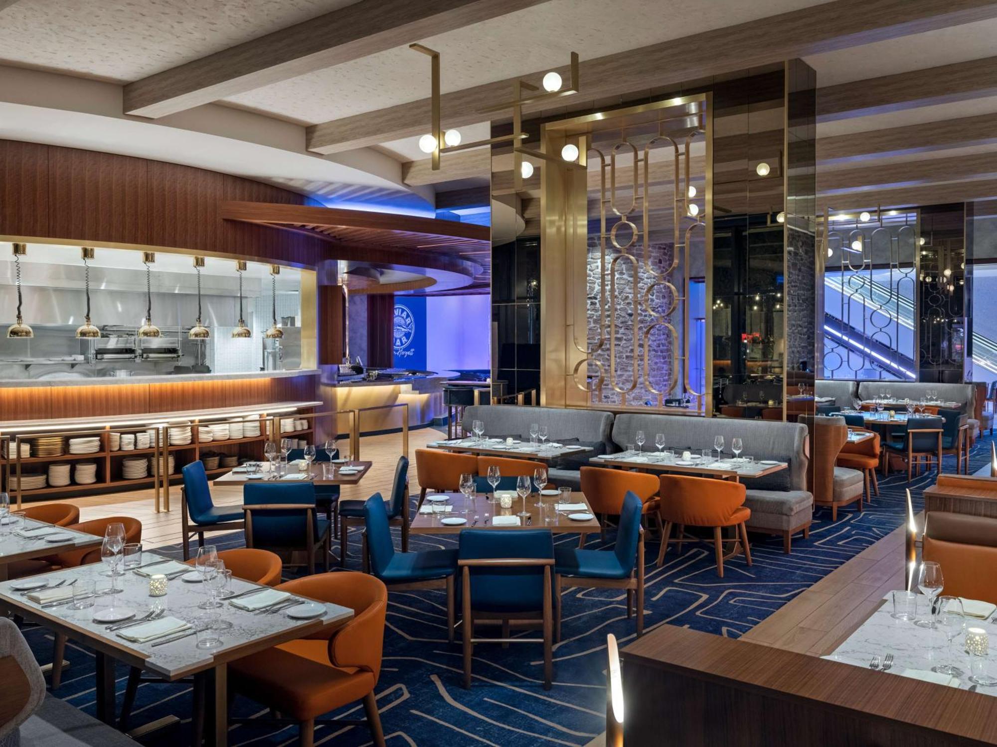 Conrad Las Vegas At Resorts World Εξωτερικό φωτογραφία The interior of the restaurant