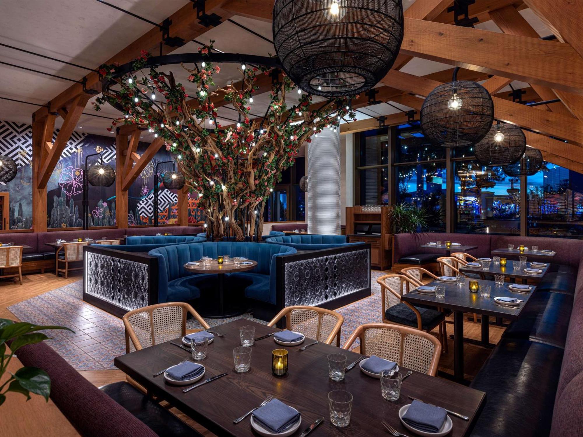 Conrad Las Vegas At Resorts World Εξωτερικό φωτογραφία The interior of the restaurant