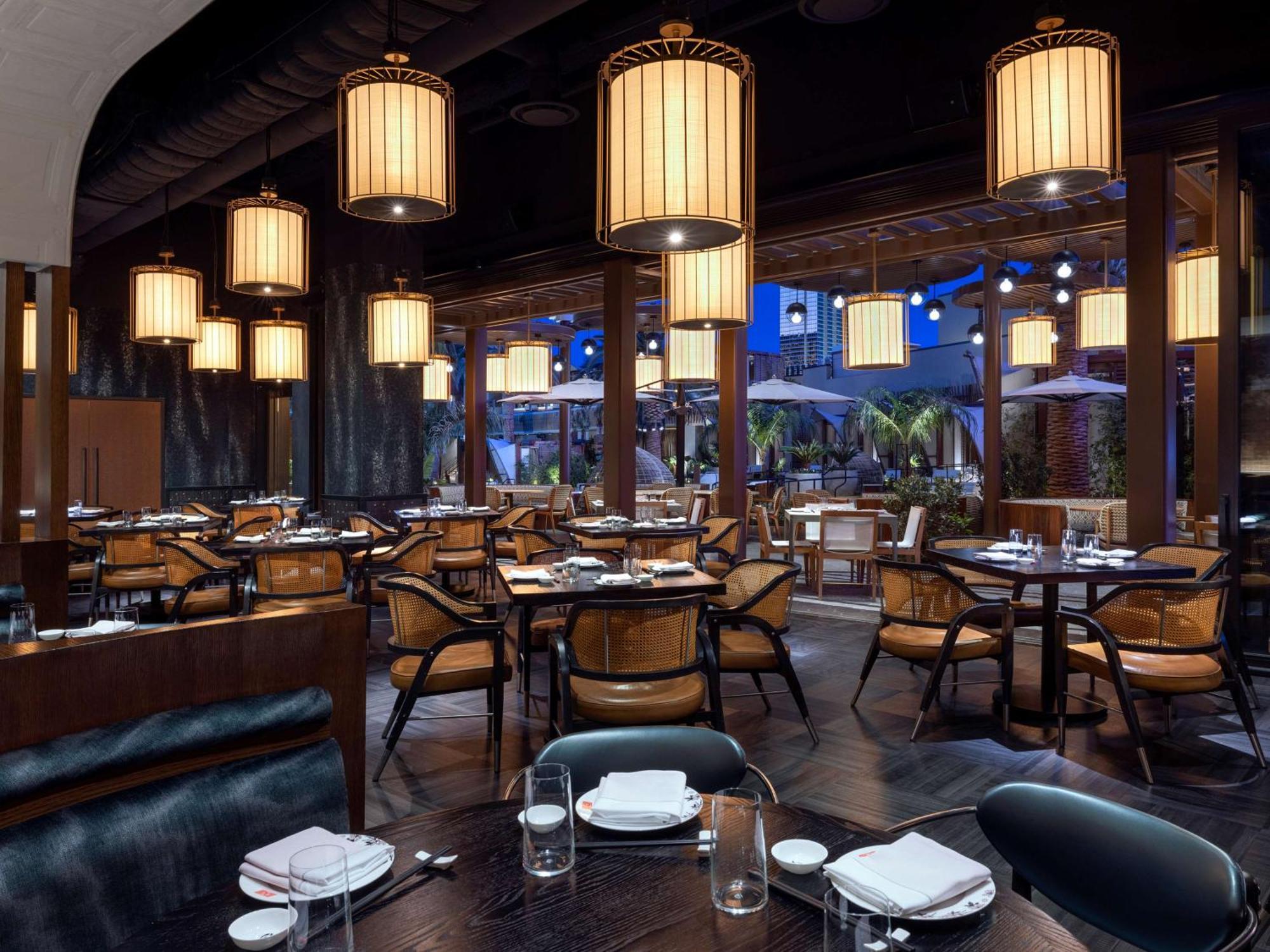 Conrad Las Vegas At Resorts World Εξωτερικό φωτογραφία The interior of the restaurant