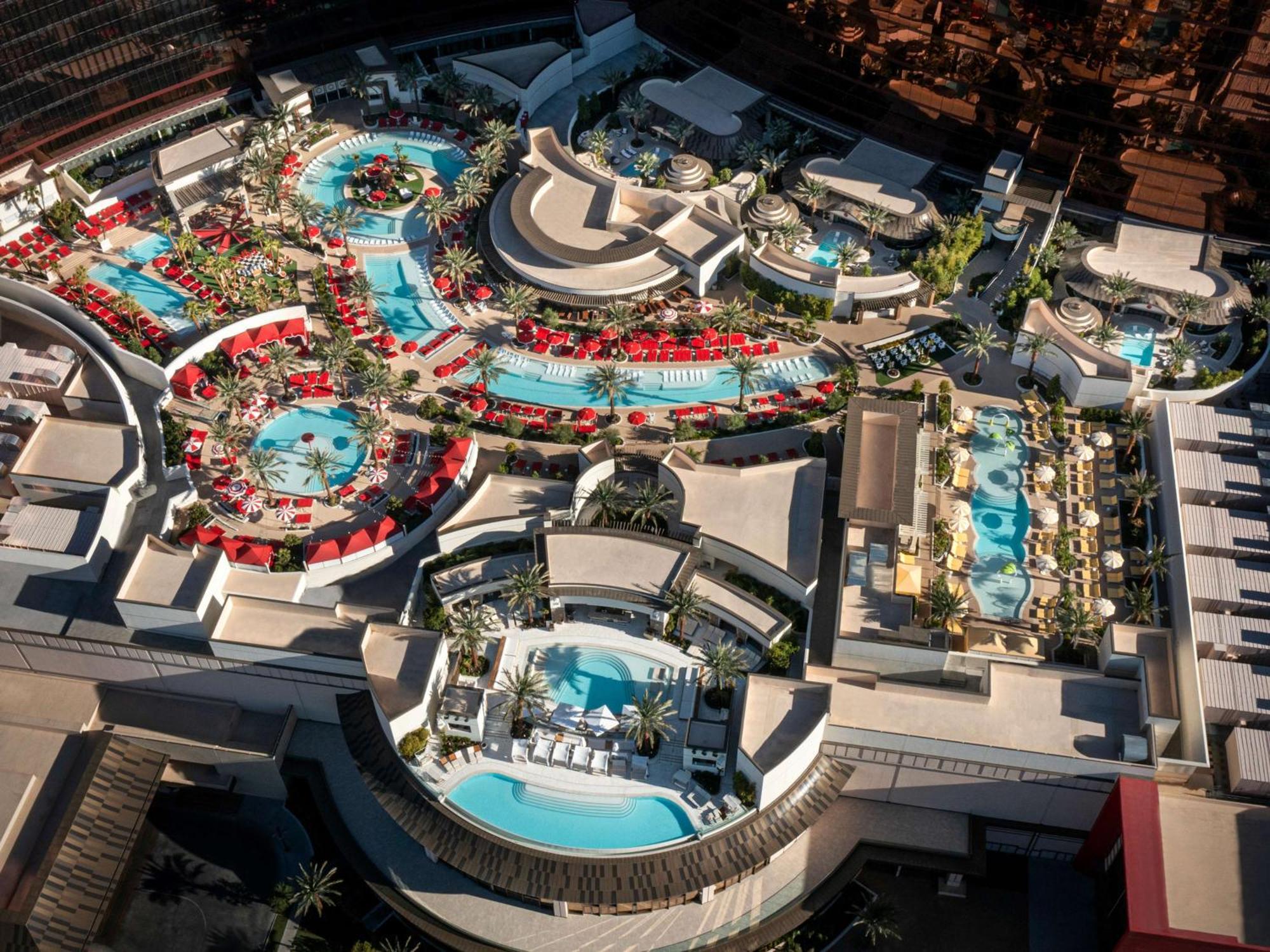 Conrad Las Vegas At Resorts World Εξωτερικό φωτογραφία Model of the complex