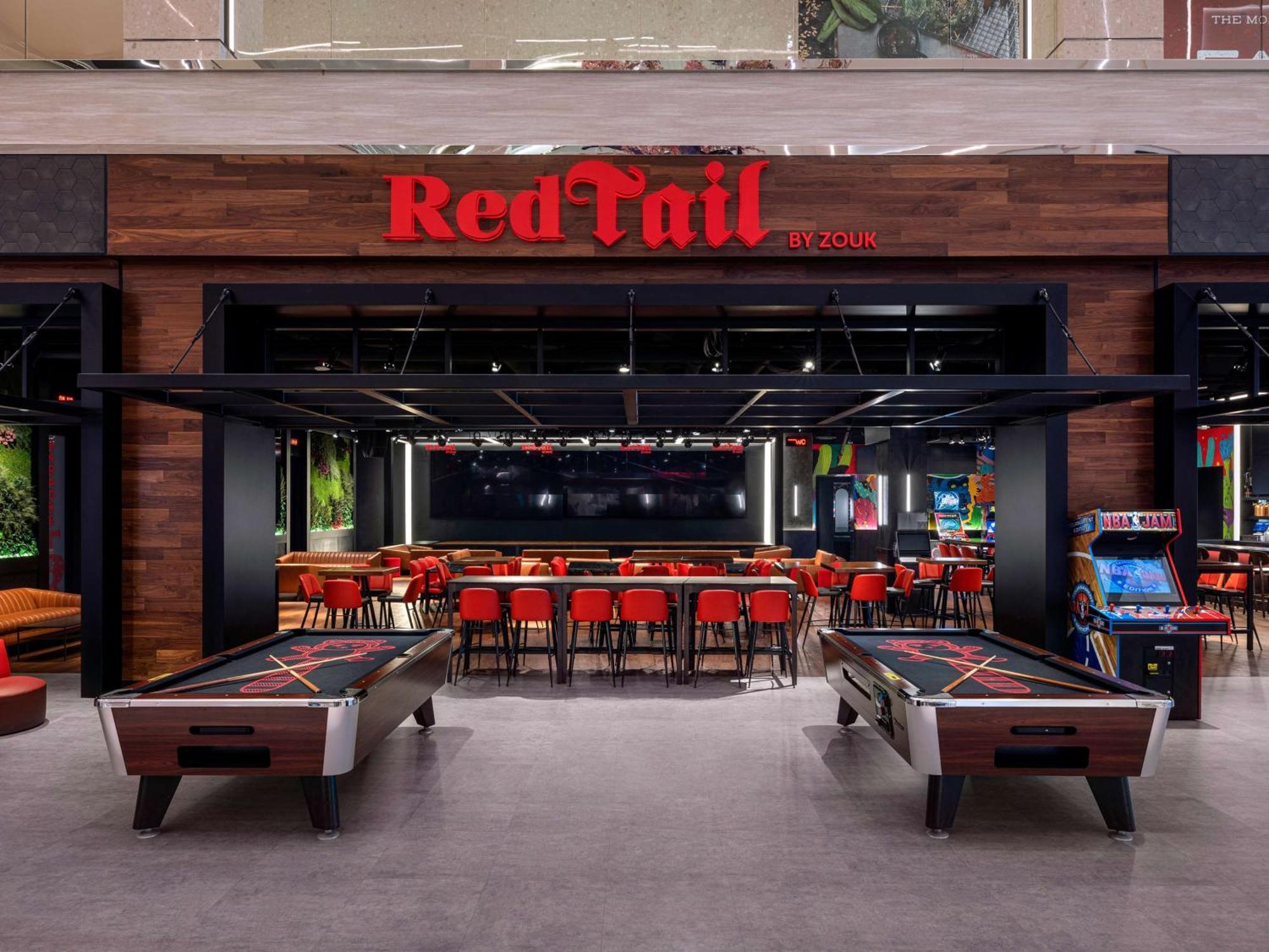 Conrad Las Vegas At Resorts World Εξωτερικό φωτογραφία Red Tail Arcade